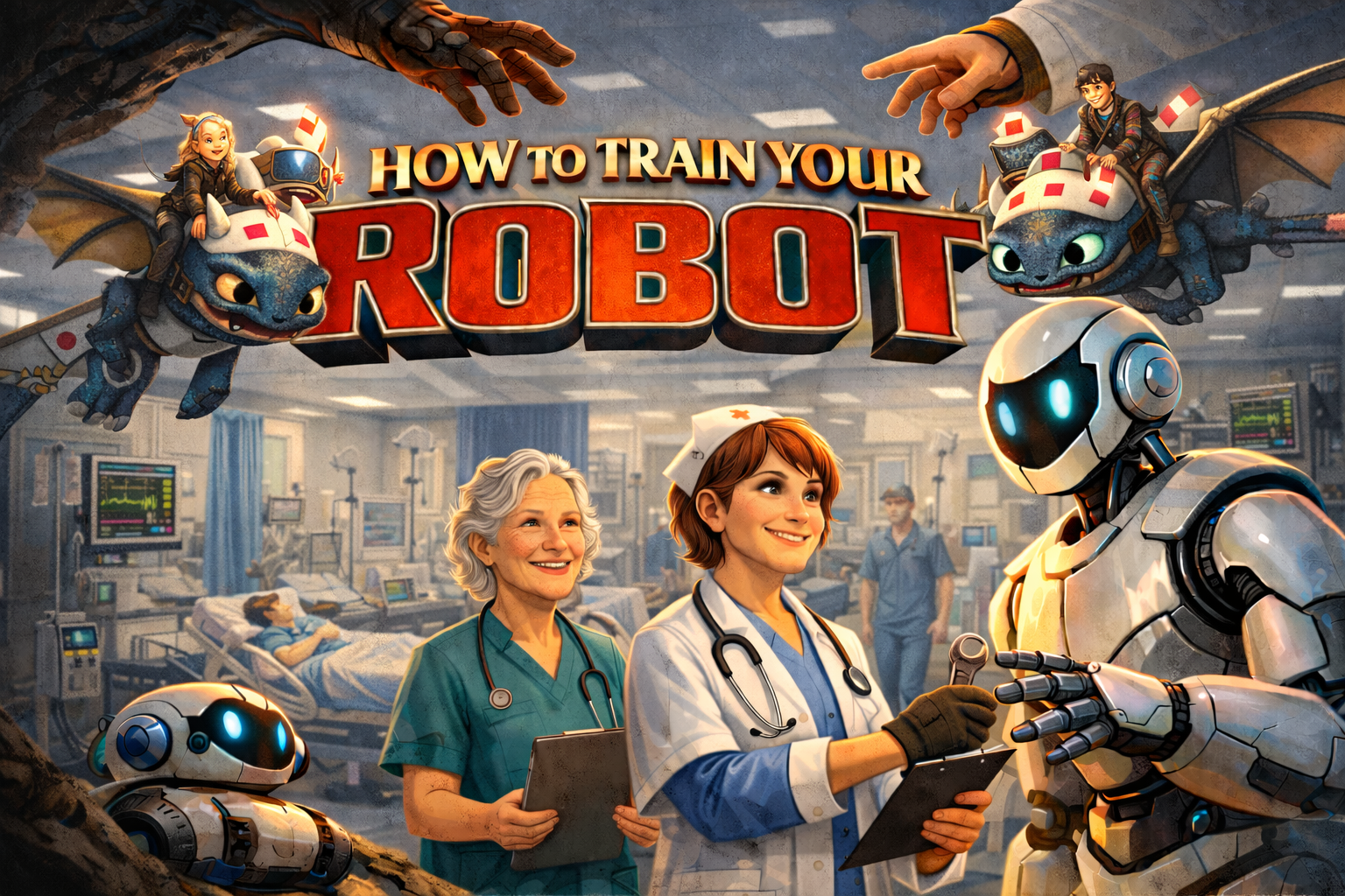 Hoe train je een robot? – zorgprofessionals werken samen met humanoïde robots